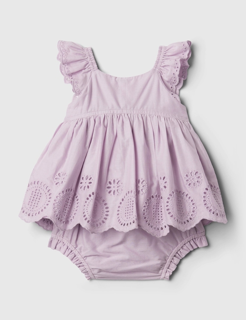 Baby Eyelet Outfit Set