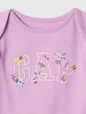 Baby Gap Logo Ruffle Bodysuit