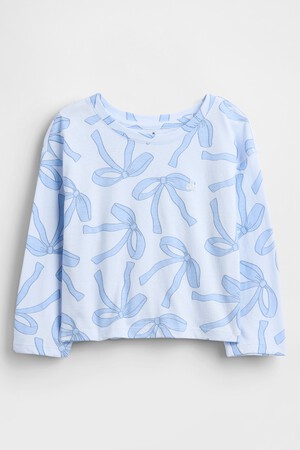 BF LS RELAXED PRINTED TEE