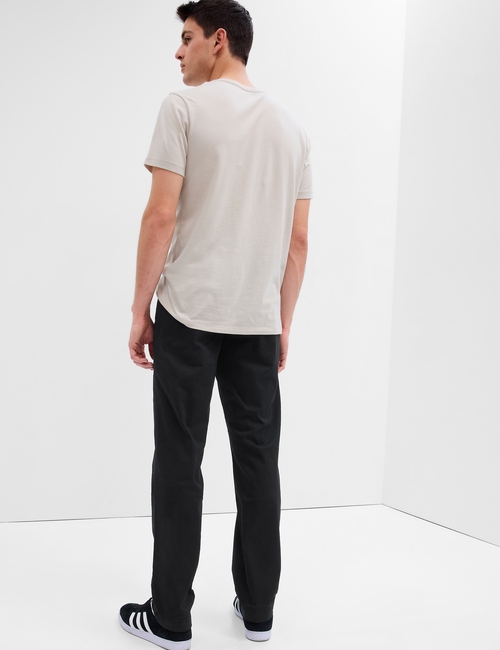 Essential Khakis in Straight Fit with GapFlex