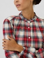 Plaid Flannel Shirtdress