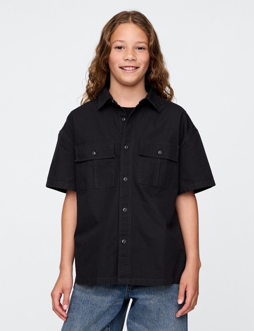 Kids Ripstop Utility Shirt