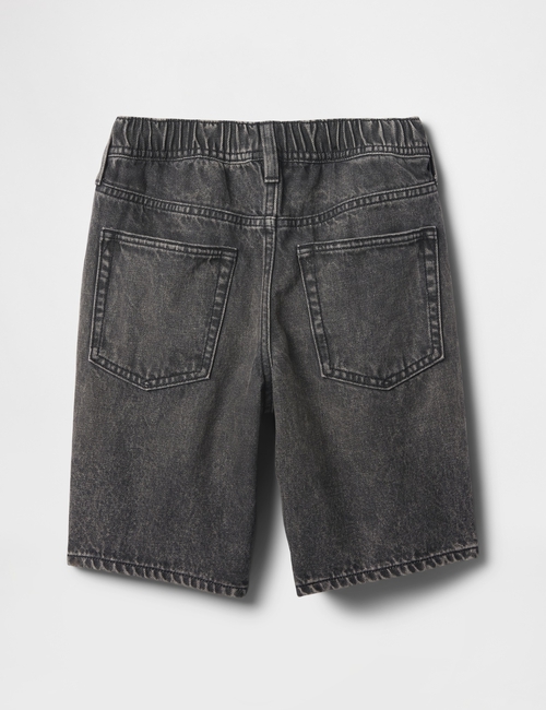 Kids Pull-On Loose Denim Shorts
