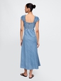 Denim Maxi Dress