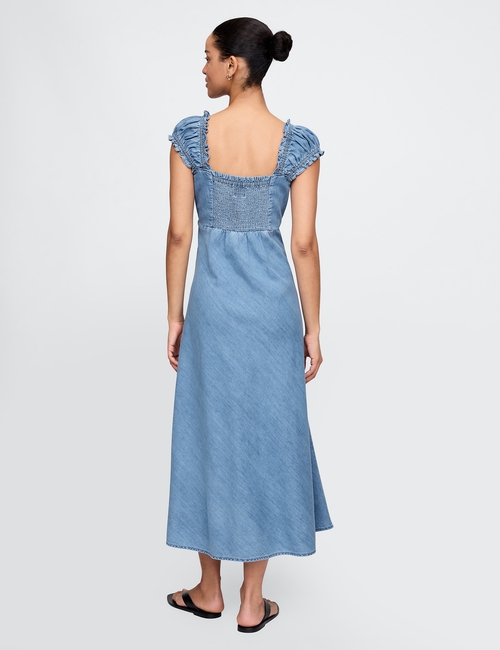 Denim Maxi Dress