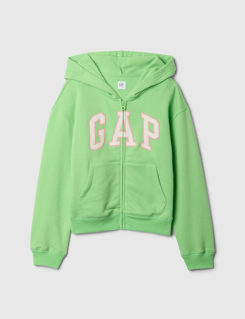 Kids Relaxed Gap Logo Zip Hoodie