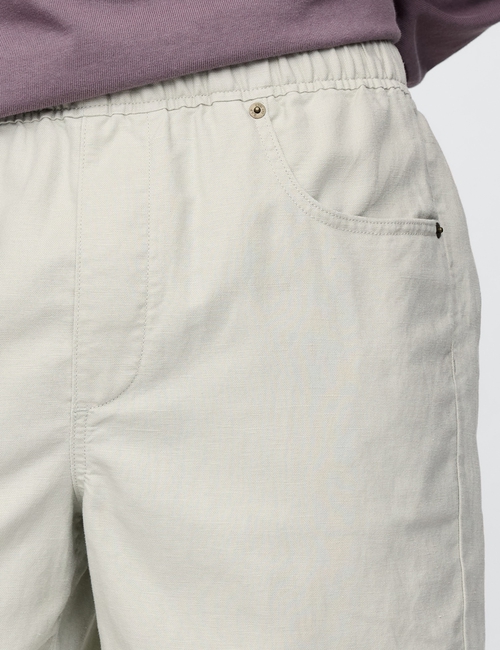 Linen-Cotton Easy Shorts