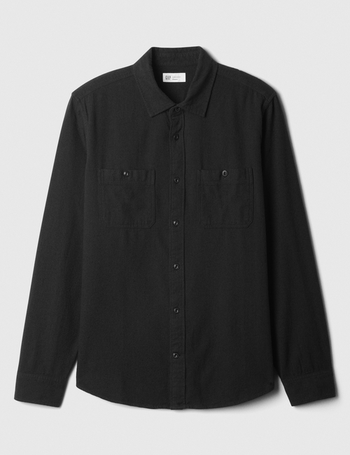 Brushed Utility Shirt in Standard Fit