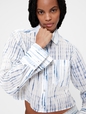 GapStudio Voile Crop Shirt