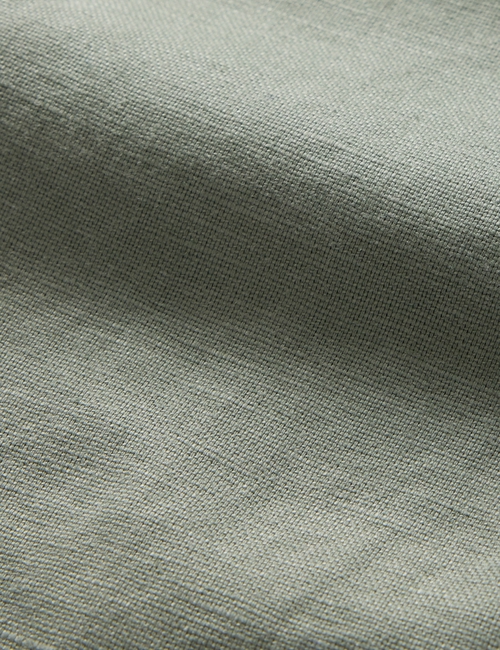 8" Linen-Cotton Shorts