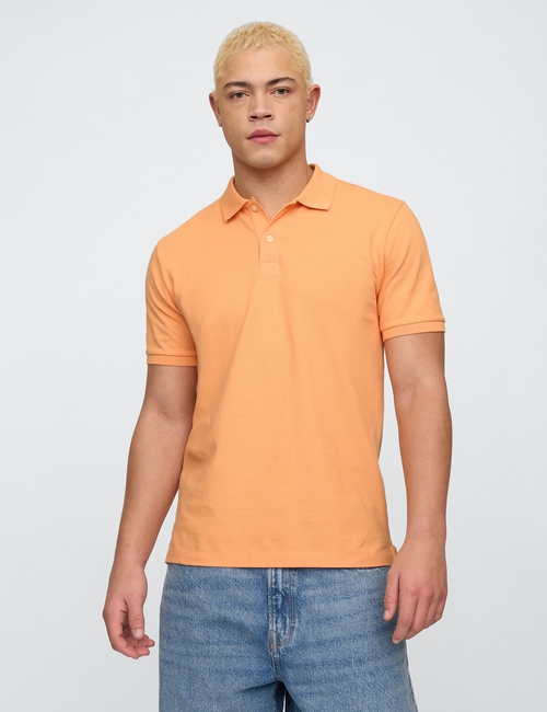 Stretch Pique Polo Shirt