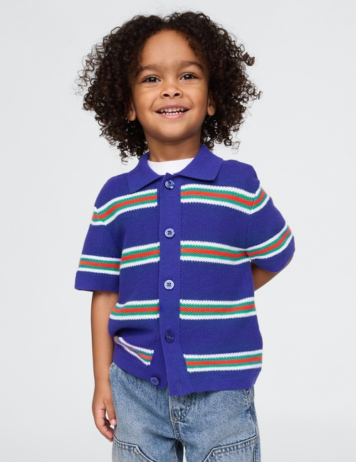 Baby & Toddler Crochet Cabana Shirt