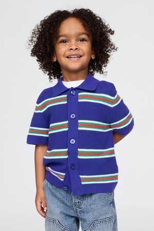 Baby & Toddler Crochet Cabana Shirt