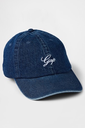 Gap Americana Logo Denim Baseball Hat