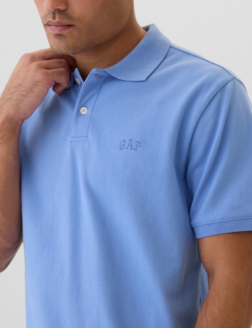Gap Logo Pique Polo Shirt