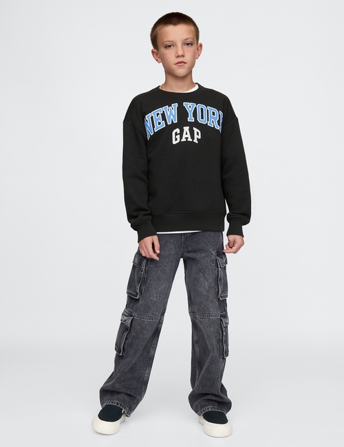 Kids Relaxed Gap Graphic Sweatshirt