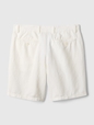 8" Linen-Cotton Shorts