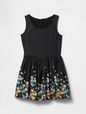 Kids Linen-Cotton Floral Dress