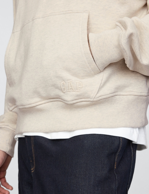 Oversized Heavyweight Logo Hoodie