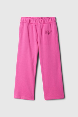 babyGap Vintage Soft Logo Wide-Leg Sweatpants