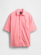 Organic Cotton Oversized Poplin Shirt