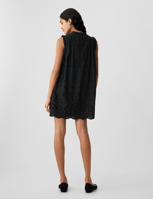 Gap × DÔEN Eyelet Mini Dress