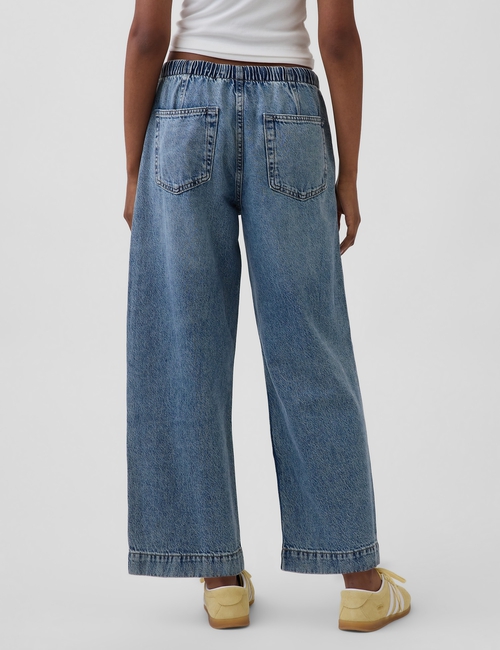 Low Rise '90s Loose Easy Crop Jeans