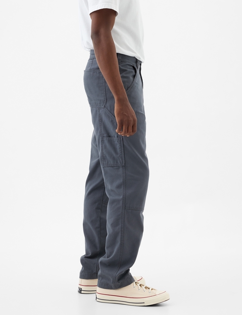V-STRAIGHT CANVAS CARPENTER PANT