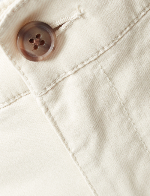 9" Khaki Bermuda Shorts