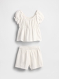 Kids Crinkle Gauze Outfit Set