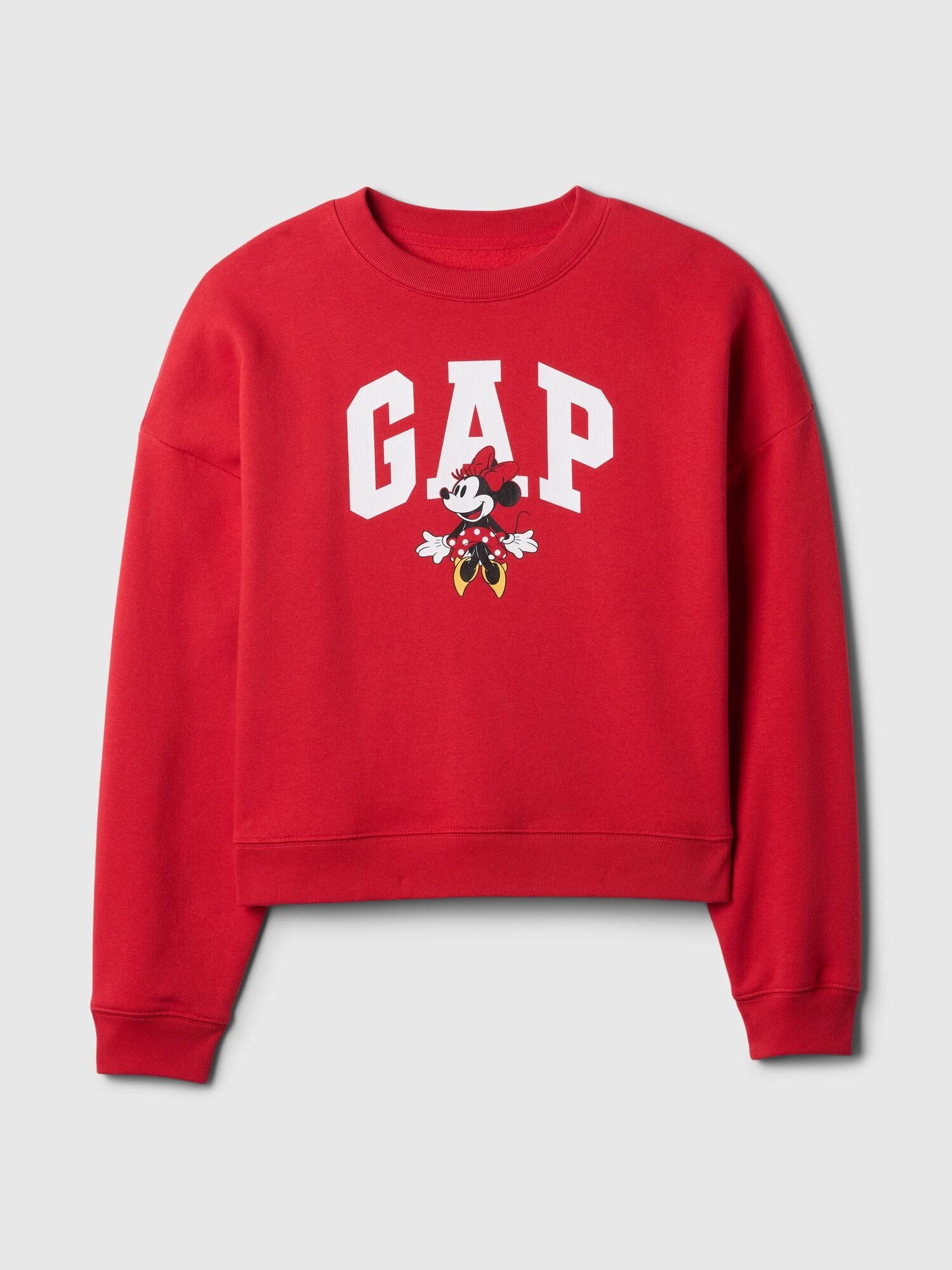 Shop Disney Oversized Minnie Mouse Logo Sweatshirt for GAP UAE