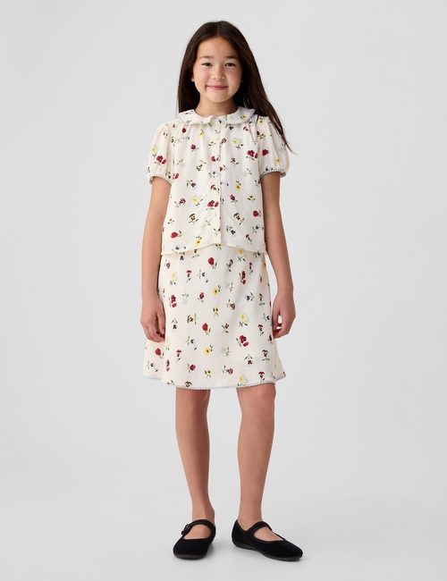 Gap × DÔEN Kids Floral Skirt