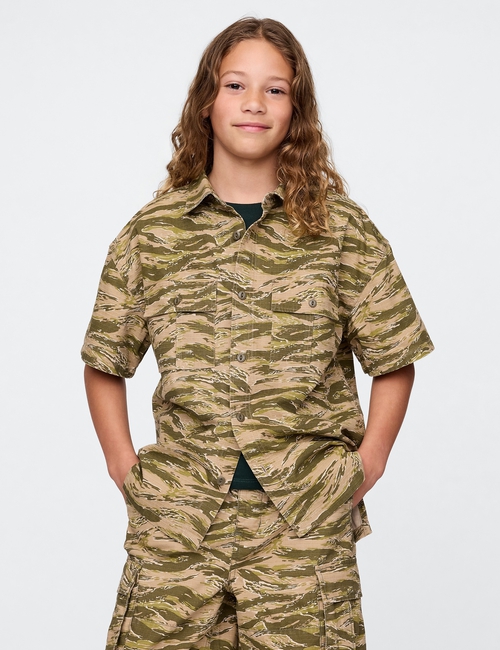 Kids Ripstop Utility Shirt