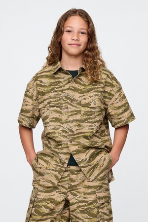 Kids Ripstop Utility Shirt