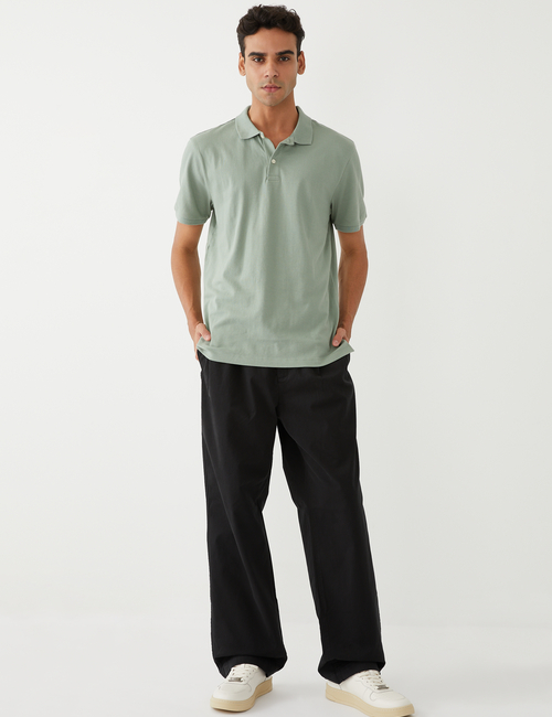 Stretch Pique Polo Shirt