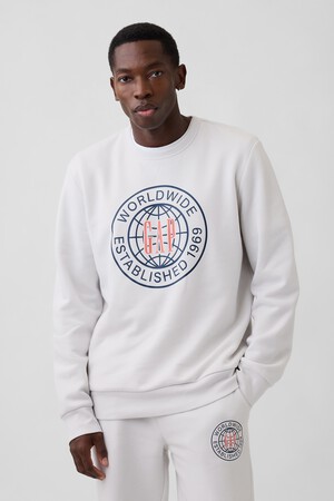 Relaxed Gap Graphic Sweatshirt