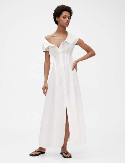 GapStudio Poplin Maxi Shirtdress