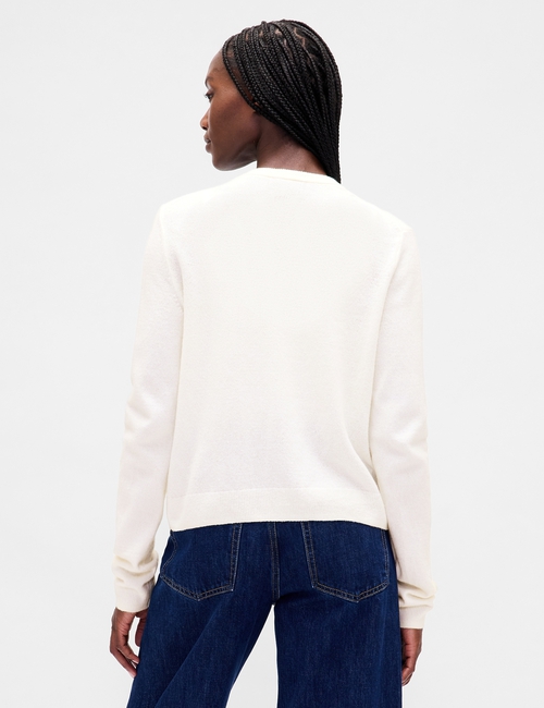 CASHSOFT CROPPED 90S CARDI