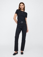 Modern Cropped Logo T-Shirt