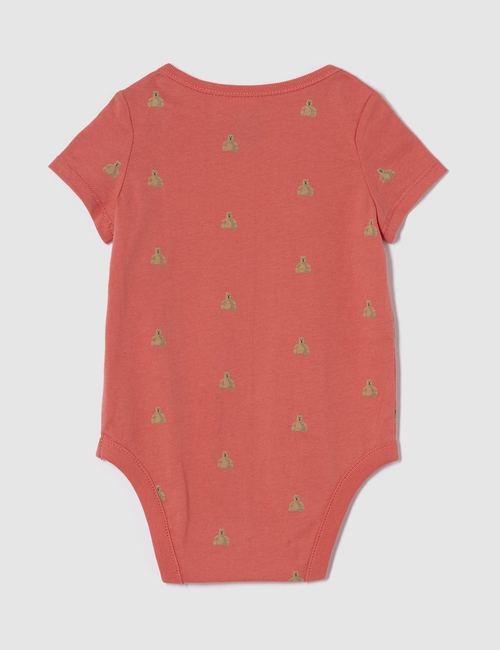 Baby Brannan Bear Americana Logo Bodysuit