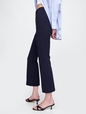High Rise Ponte Crop Kick Pants