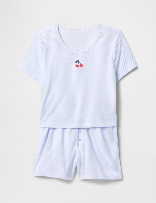 Kids Recycled PJ Short Set