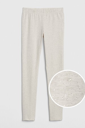 Kids Sparkle Leggings in Stretch Jersey