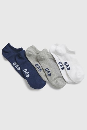 Kids No Show Socks (3-Pack)