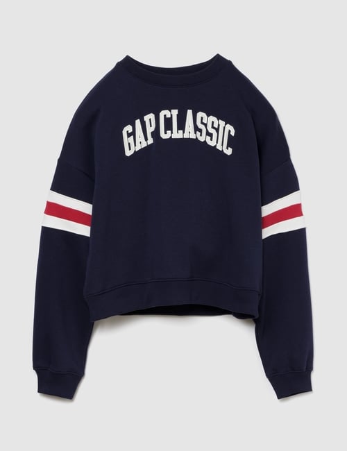 LOGO WEDGE PULLOVER