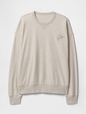 Vintage Soft Oversized Logo Sweatshirt