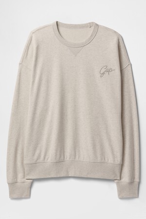 Vintage Soft Oversized Logo Sweatshirt