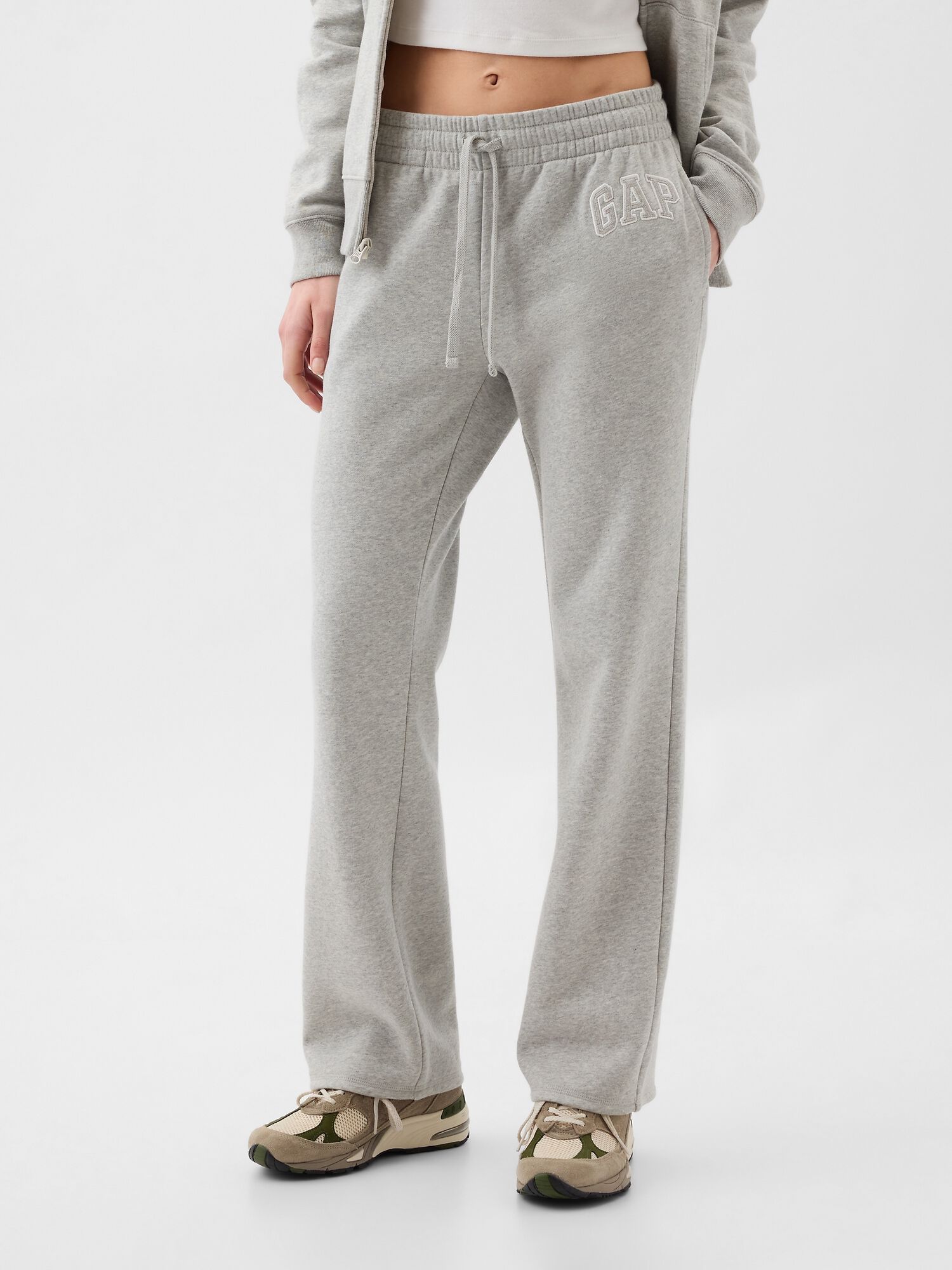 Gap grey sweatpants deals
