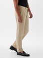 Linen-Cotton Trousers in Slim Fit