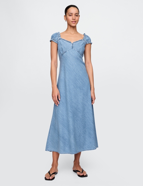 Denim Maxi Dress